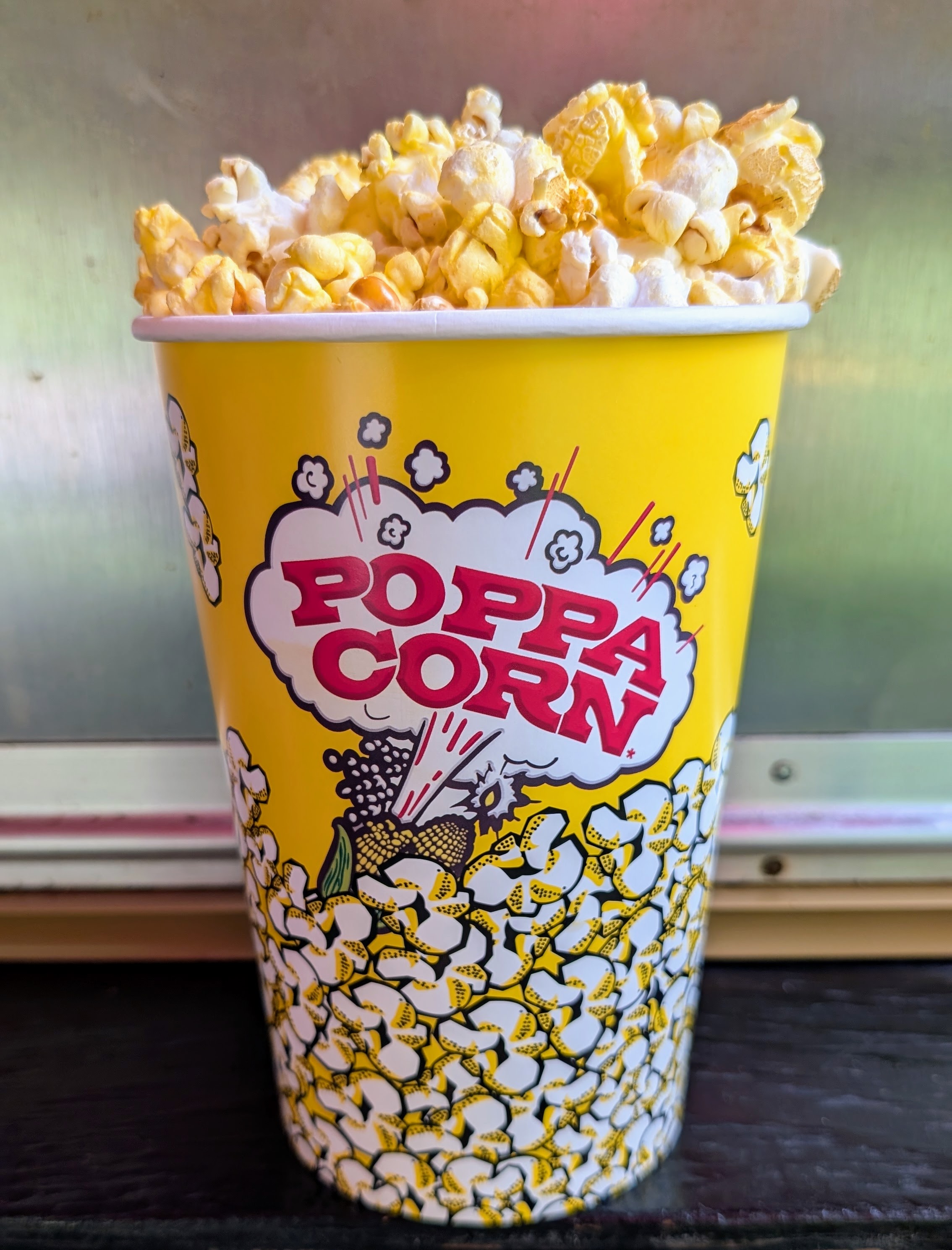 Fresh popcorn served by Carnival Treats